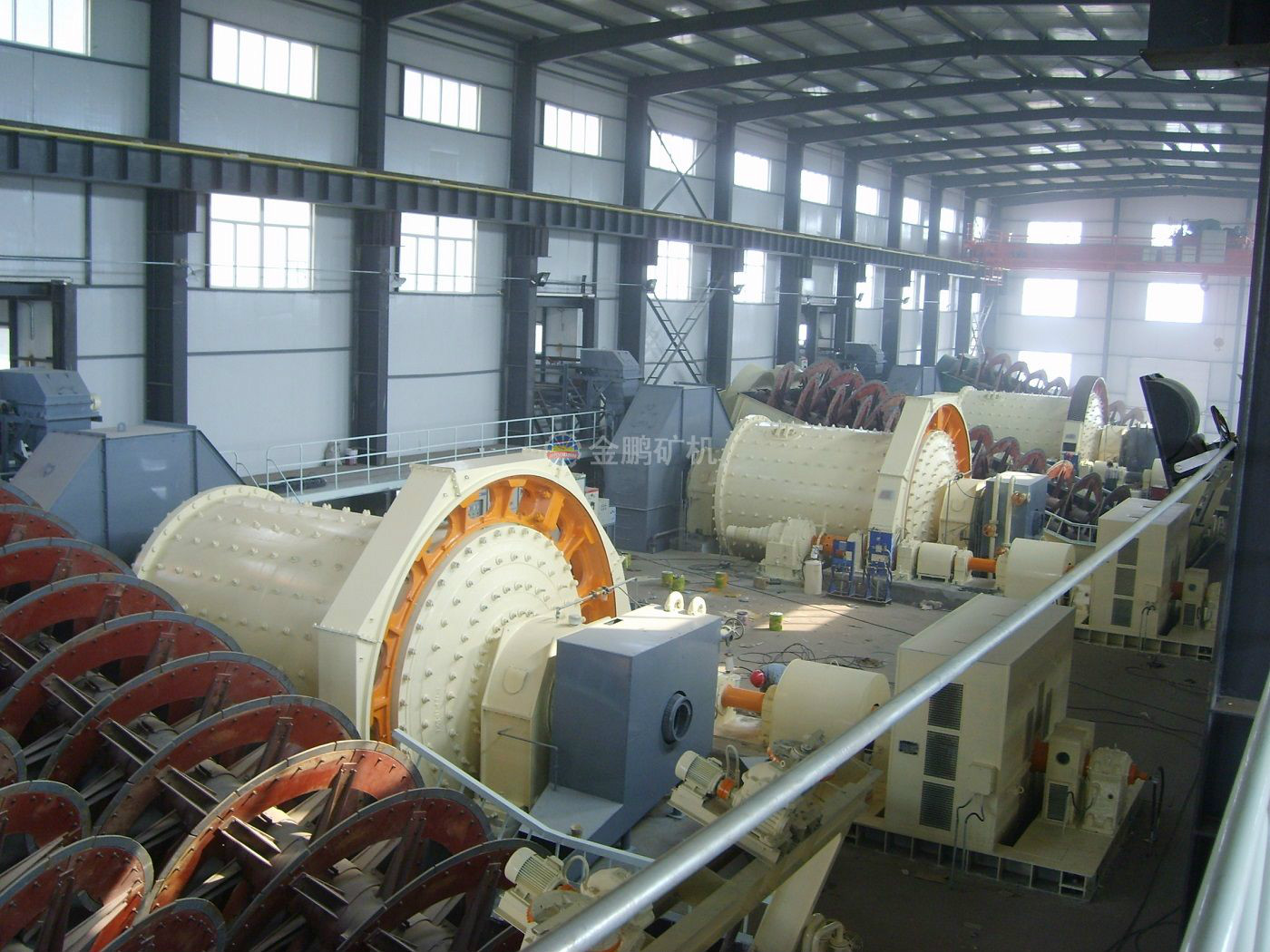 鉬礦選礦設備之球磨機 鉬礦選礦設備之球磨機